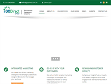 Tablet Screenshot of igodirect.com.au